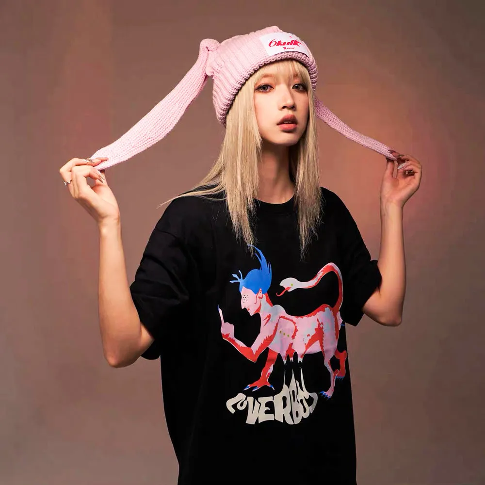6Kull | Street Rabbit Knitted Hat