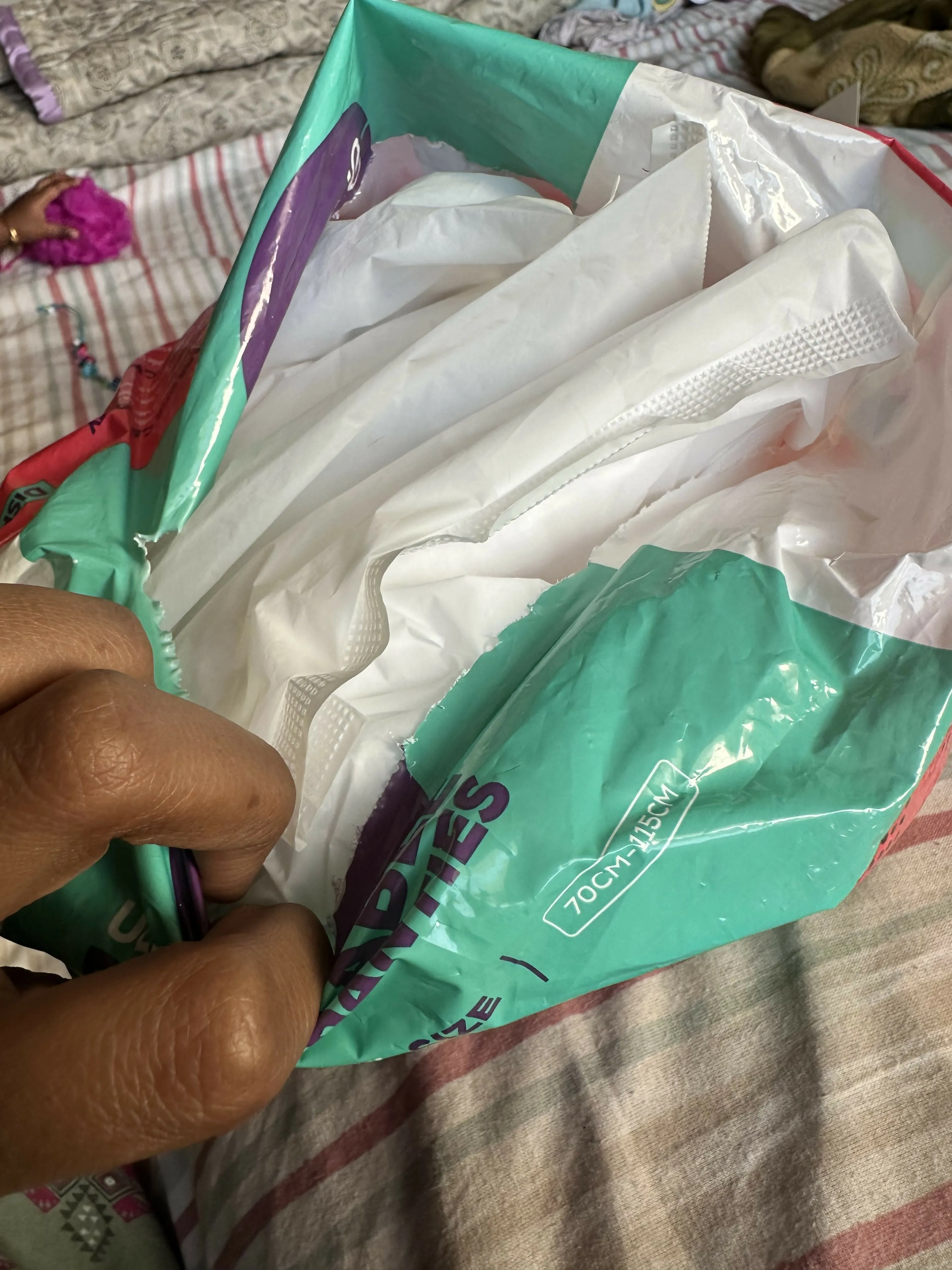 ABENA Maternity pads and EVEREVE disposable panties for new moms