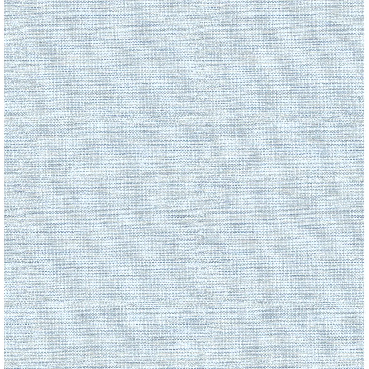 Agave Blue Faux Grasscloth Wallpaper  | Brewster Wallcovering