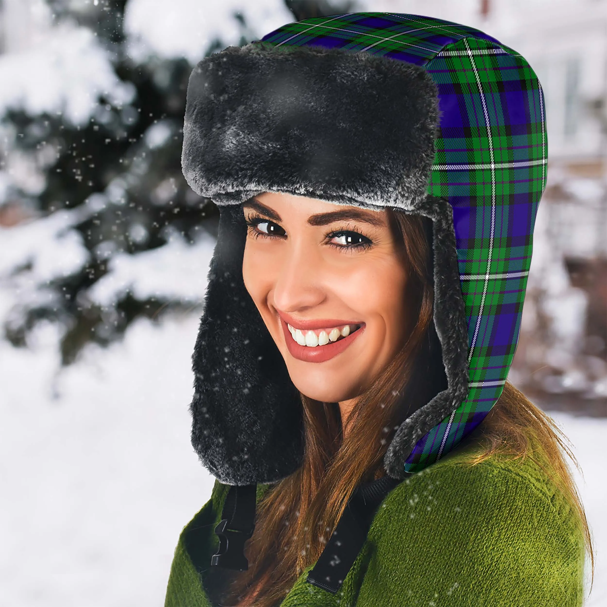 Alexander Tartan Winter Trapper Hat