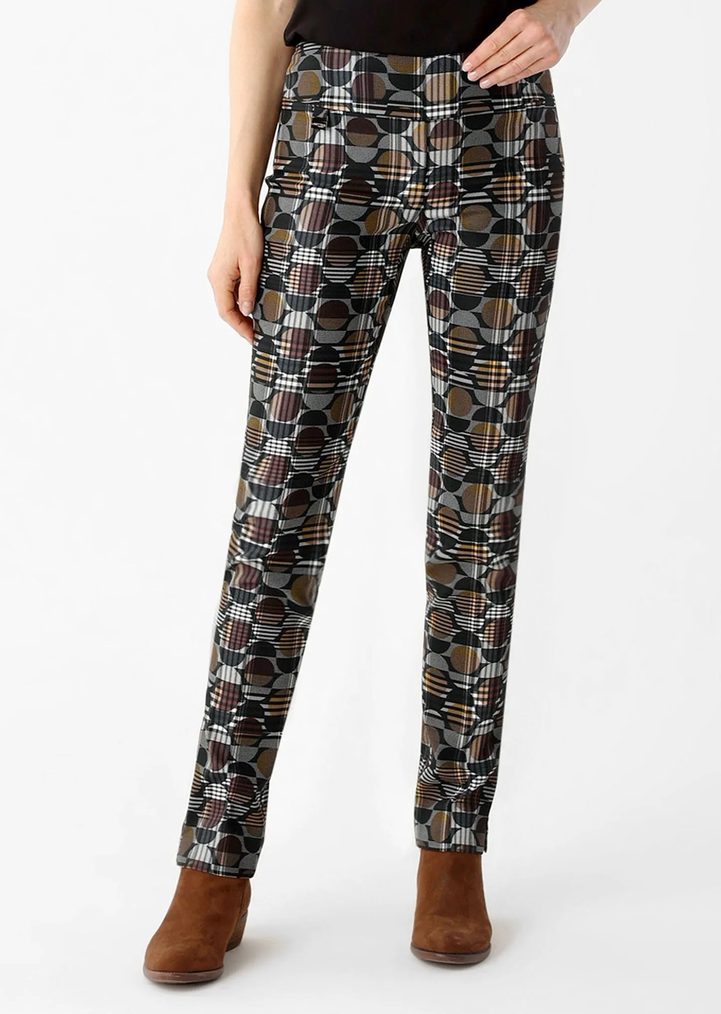 Amal Print 31" Slim Pant