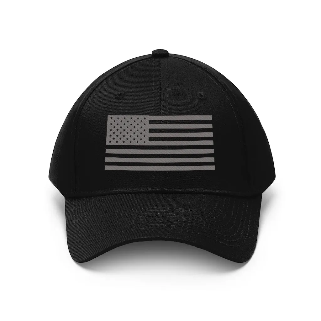 American Flag, Unisex Twill Hat