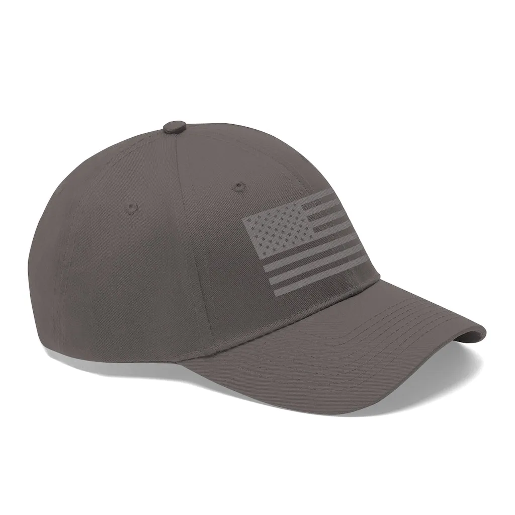 American Flag, Unisex Twill Hat