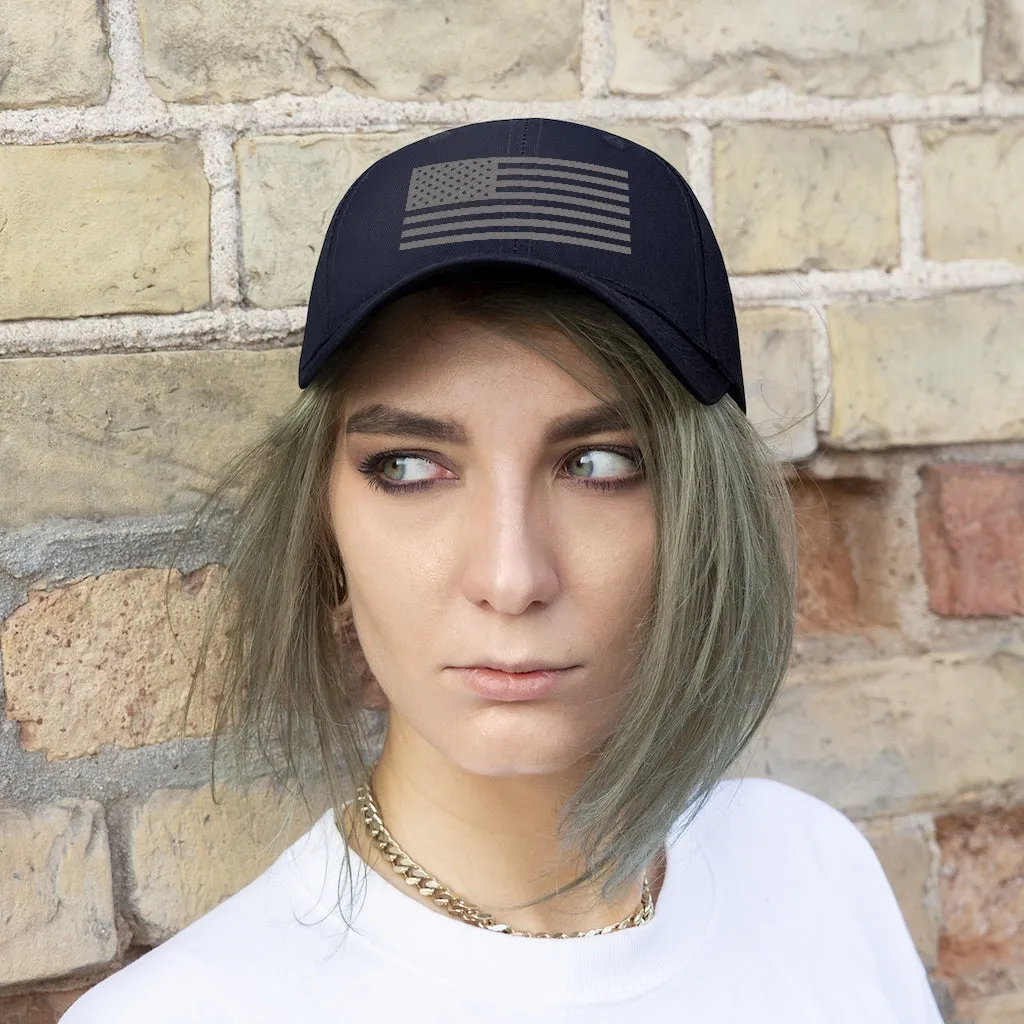 American Flag, Unisex Twill Hat