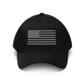 American Flag, Unisex Twill Hat