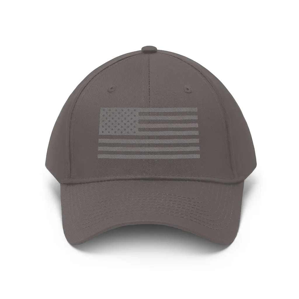 American Flag, Unisex Twill Hat