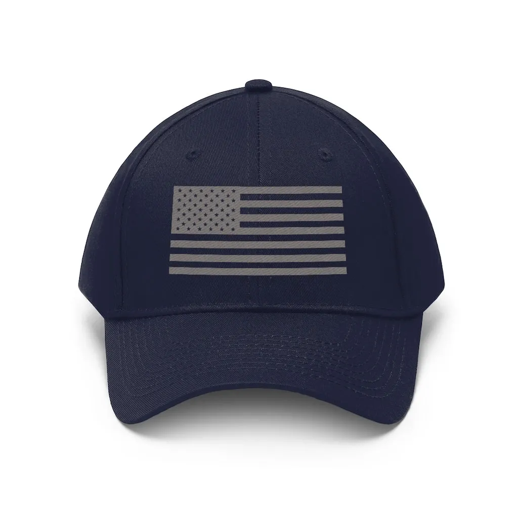 American Flag, Unisex Twill Hat