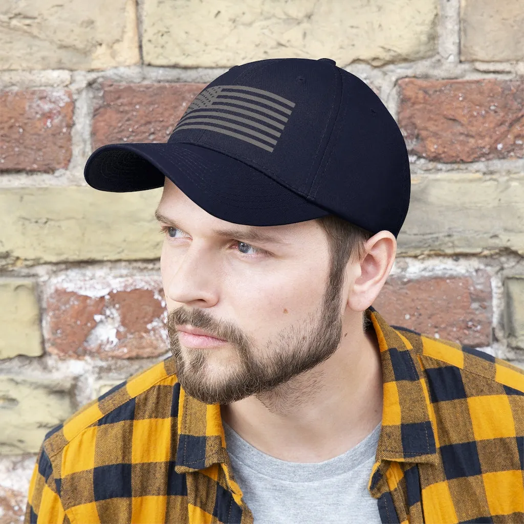 American Flag, Unisex Twill Hat