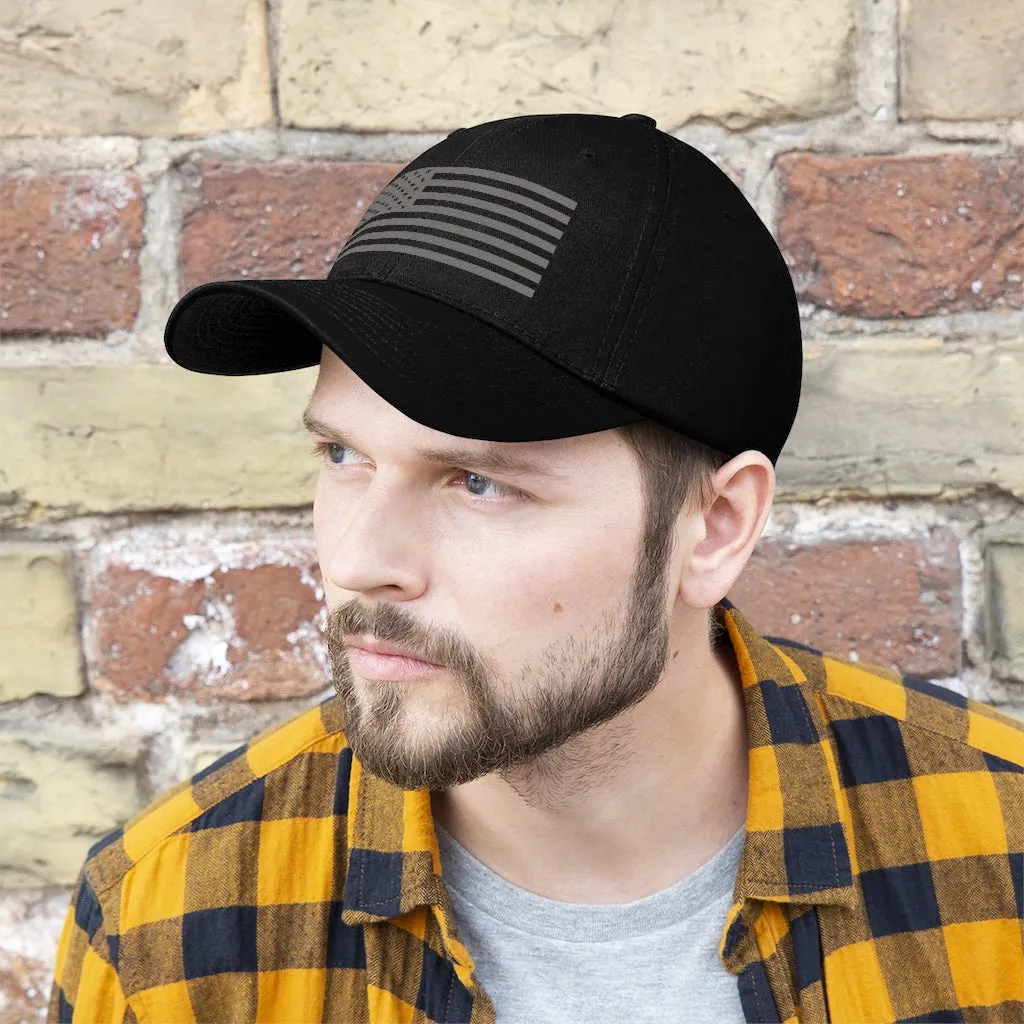 American Flag, Unisex Twill Hat