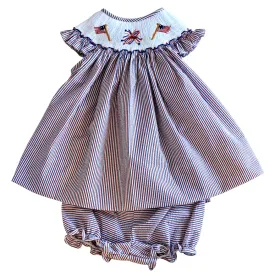Americana print Girl's Bishop