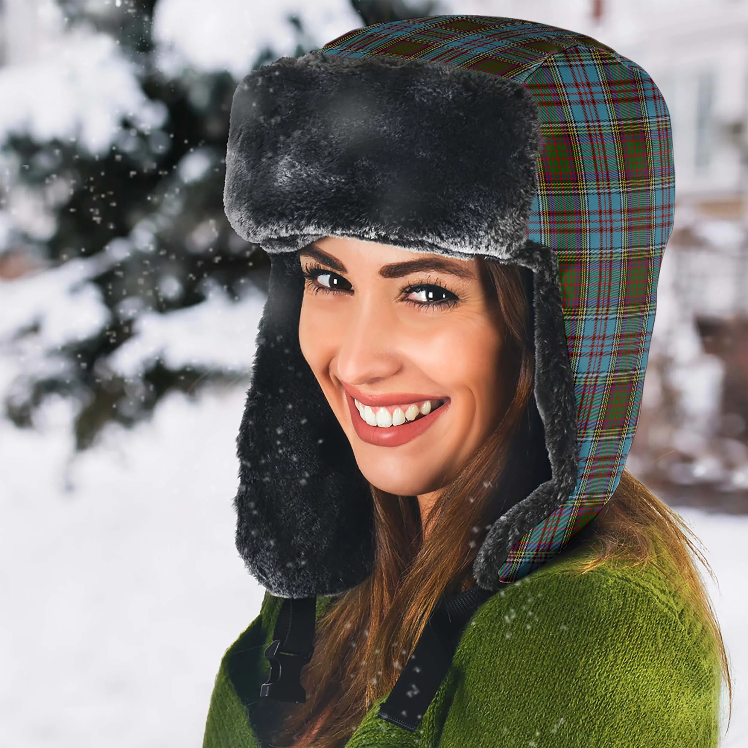 Anderson Tartan Winter Trapper Hat