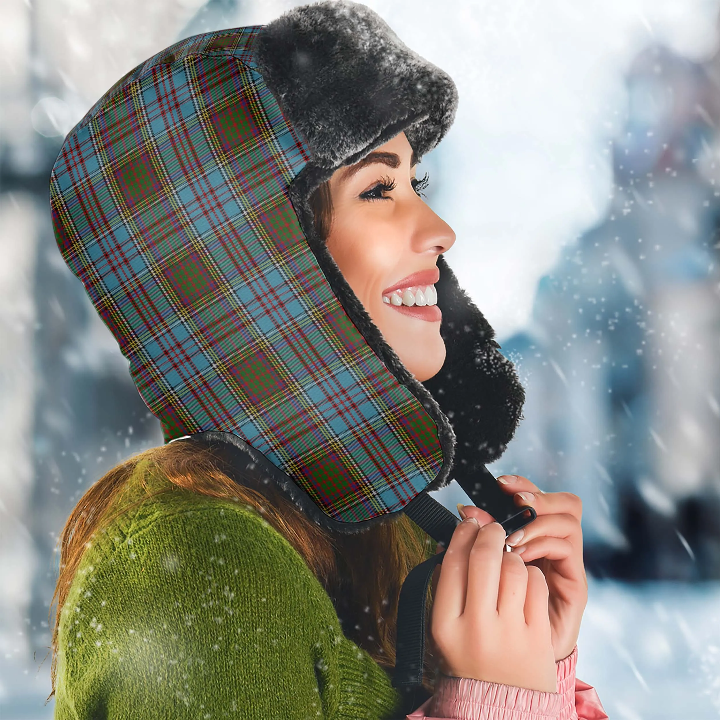 Anderson Tartan Winter Trapper Hat
