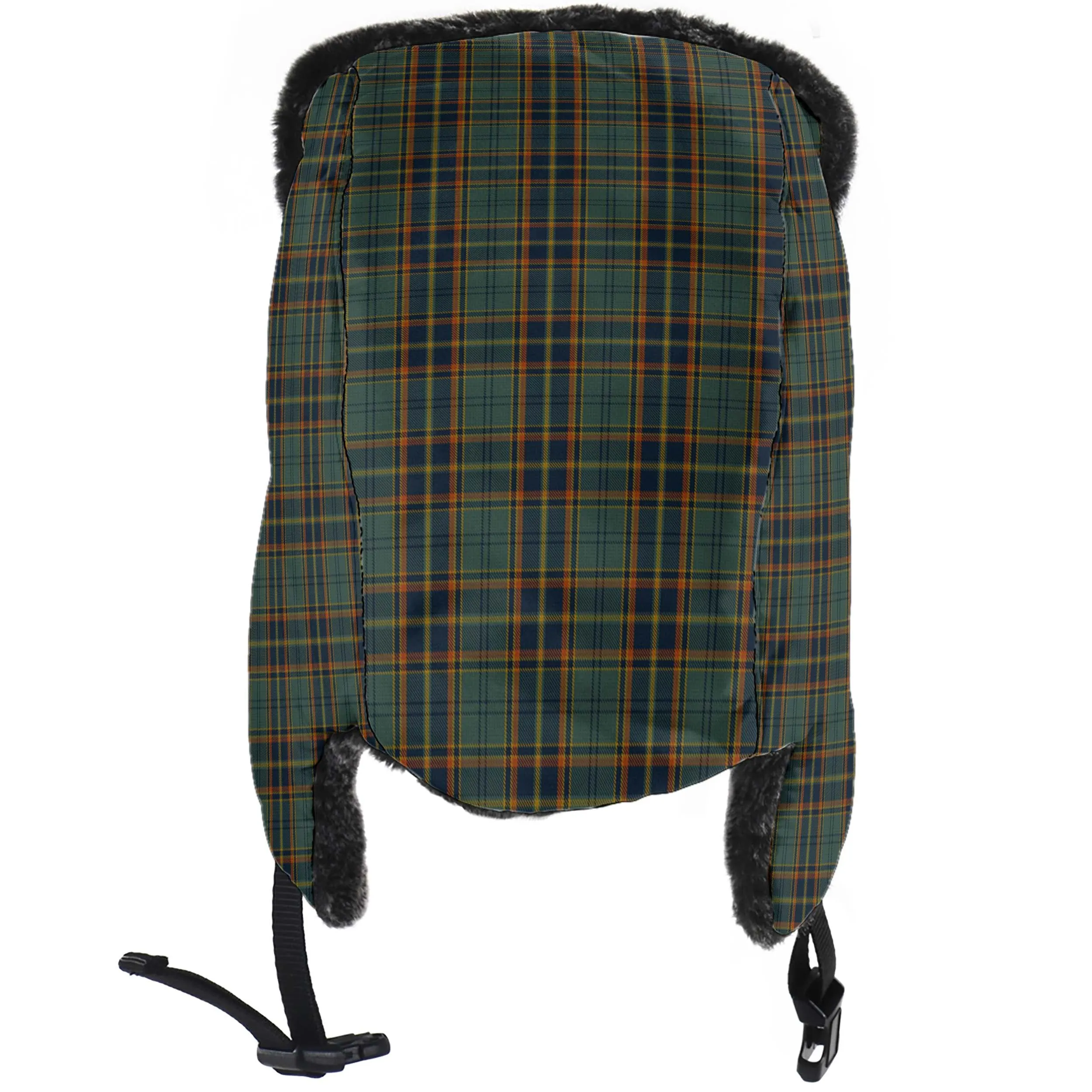 Antrim County Ireland Tartan Winter Trapper Hat