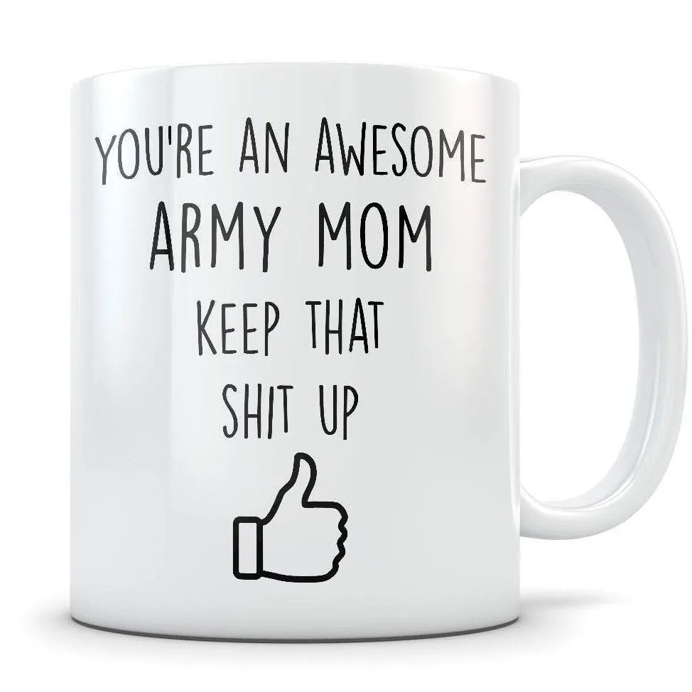 Army Mom Gifts U.S Mug