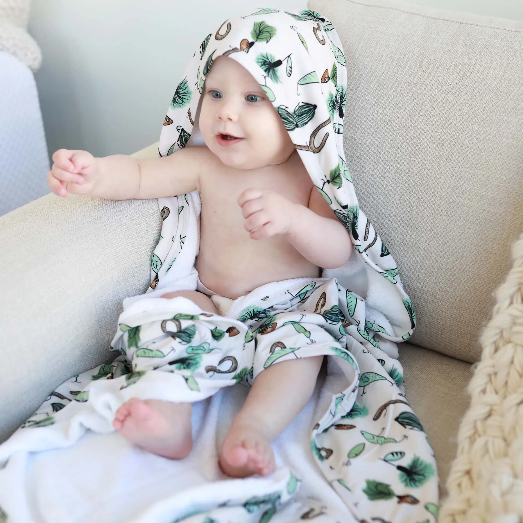 Bamboo Hooded Towel | Tackle Box