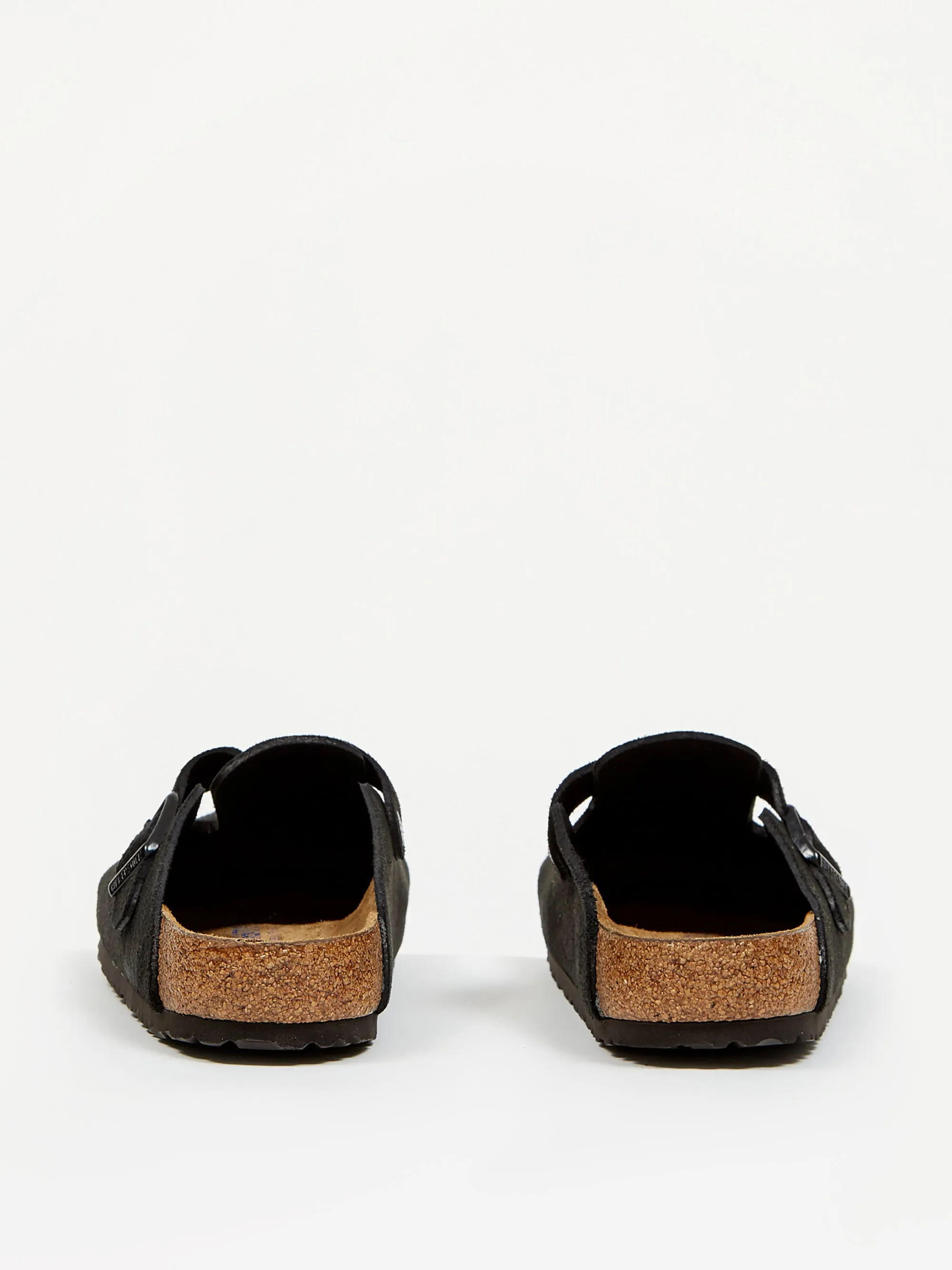 Birkenstock Boston Suede W - Black