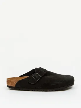 Birkenstock Boston Suede W - Black