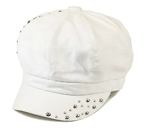 Bling Polysuede Newsboy