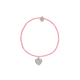 Bracelet Jamaica Best Mom Ever Soft Pink