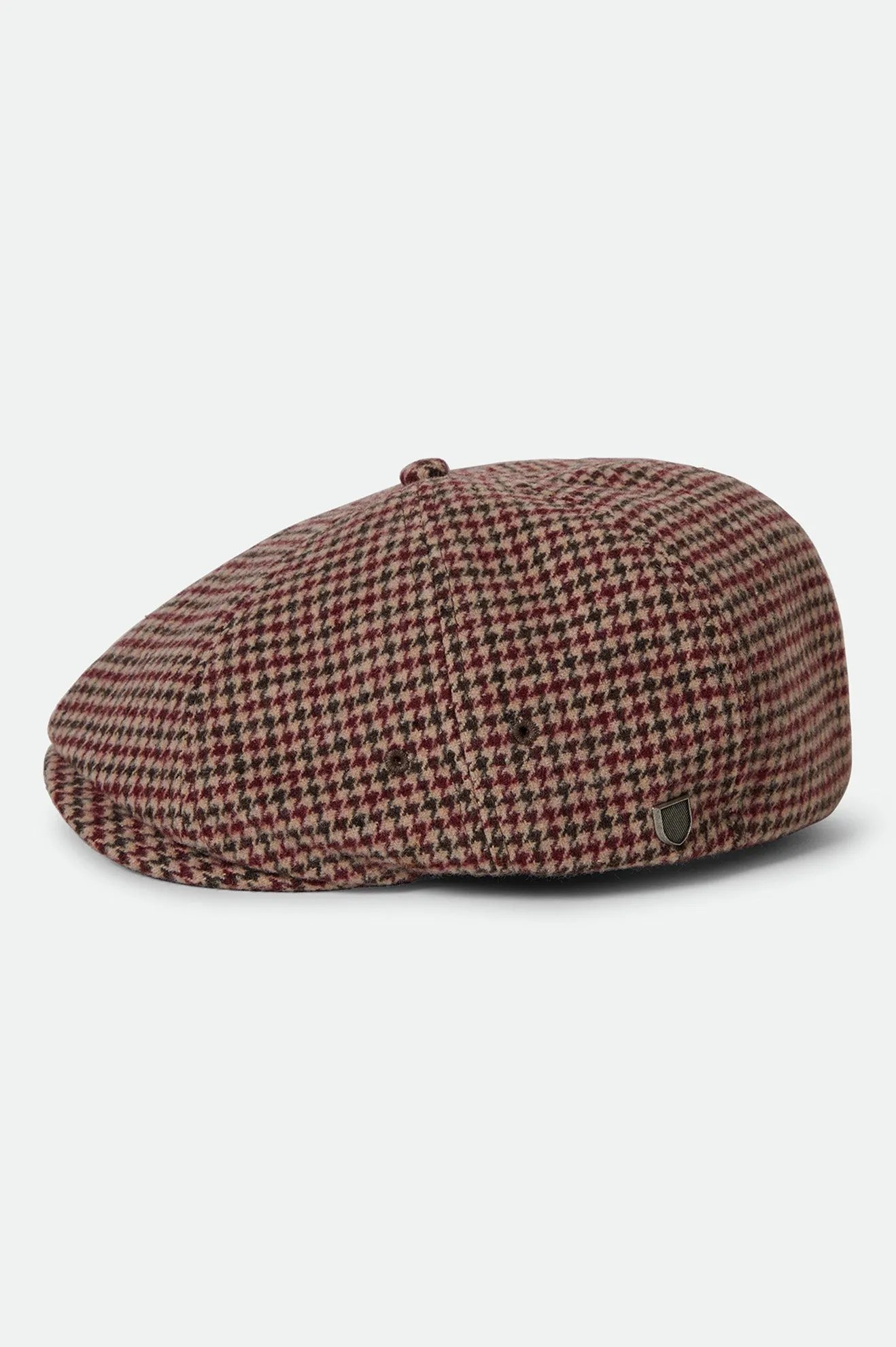 Brood Lightweight Newsboy Cap - Cranberry Juice/Sepia