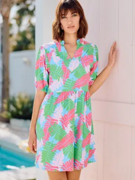 Catalina Dress | Party Palms Green