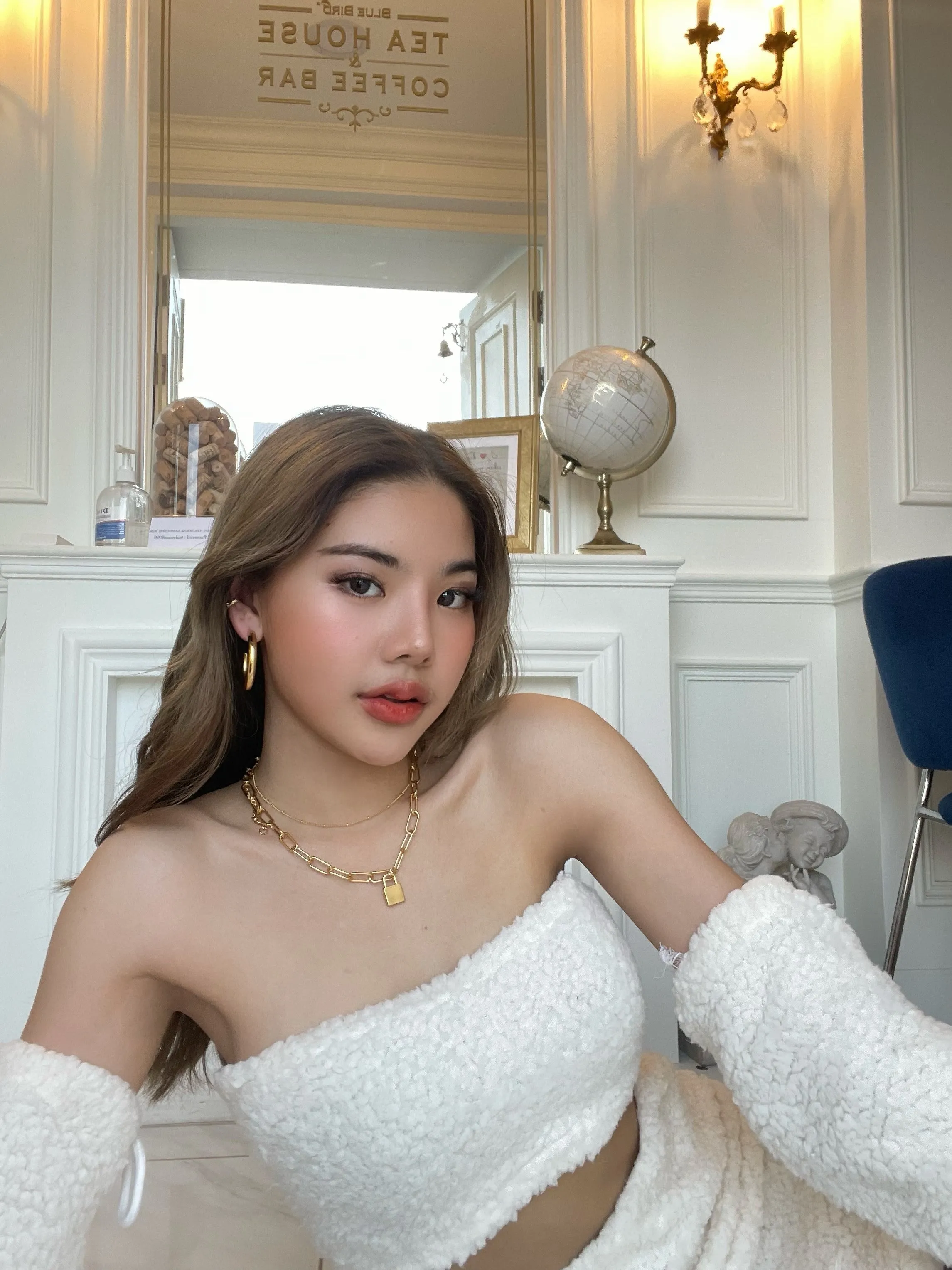 Chunky Crystal Ear Cuff