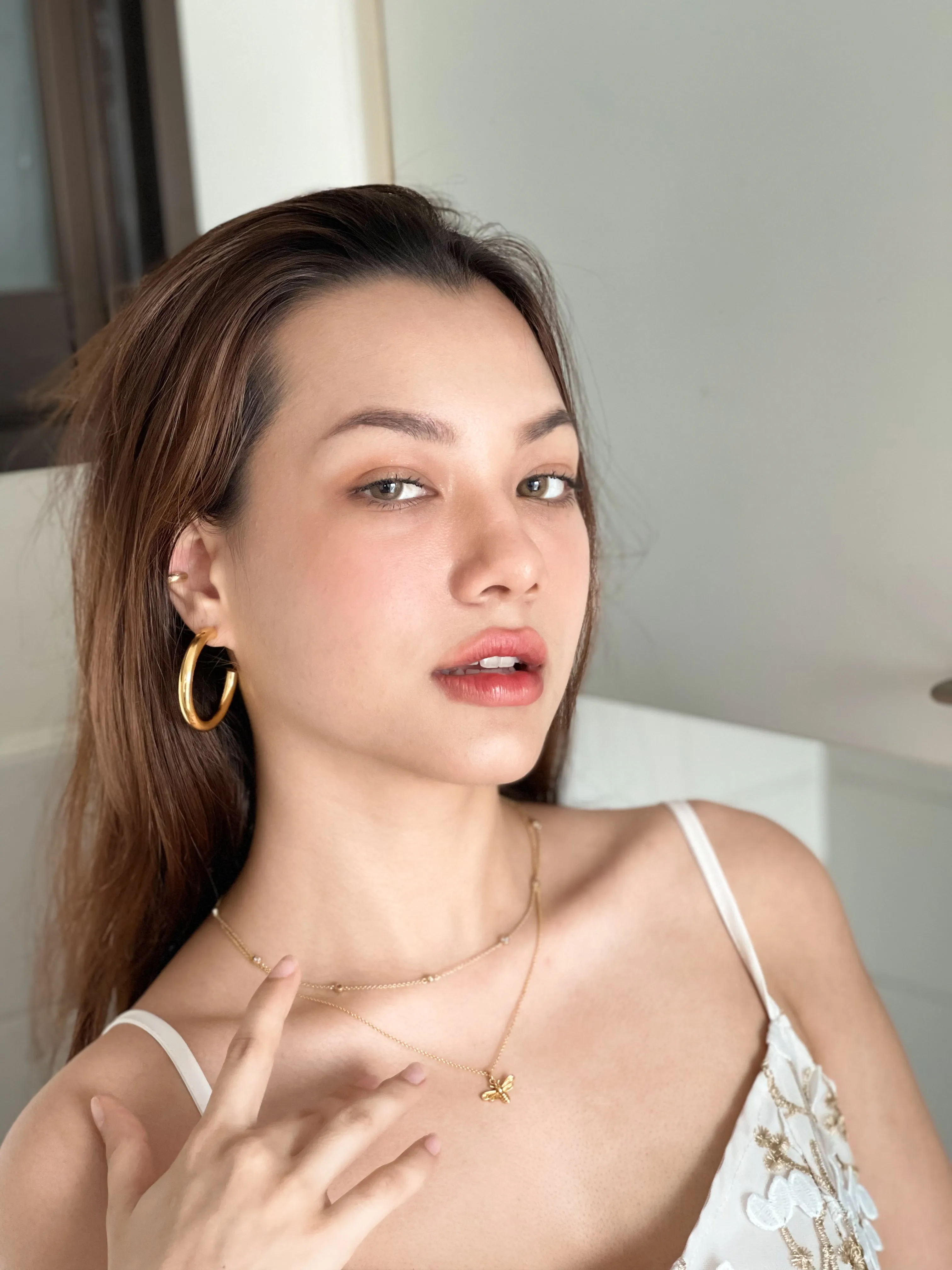 Chunky Crystal Ear Cuff