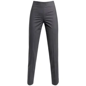 Classic Side Zip L/W Wool Pant In Anthracite