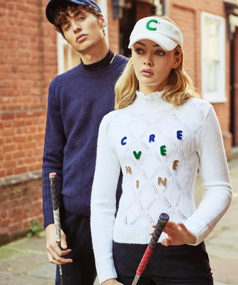 CREVE NINE: Corduroy Visor - Ivory