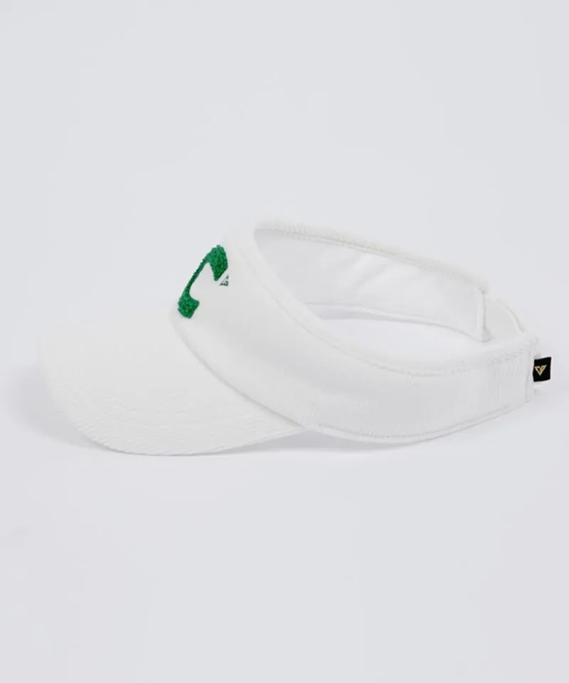 CREVE NINE: Corduroy Visor - Ivory