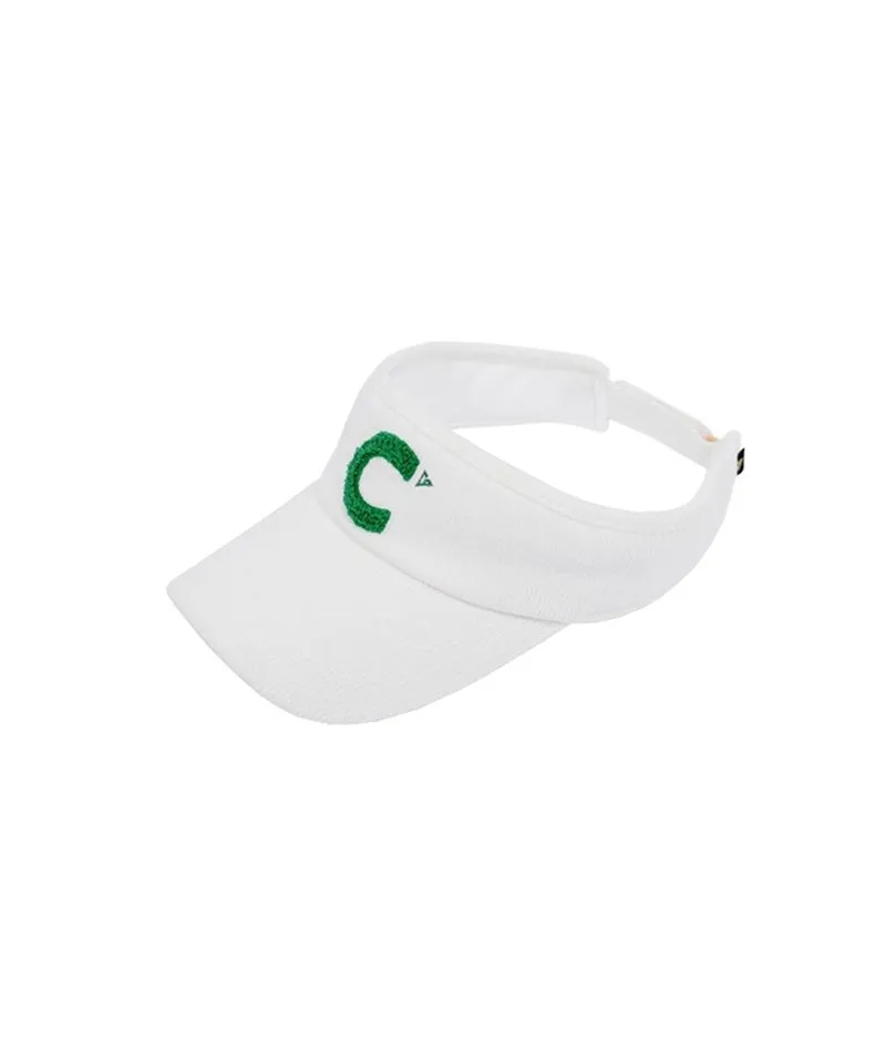 CREVE NINE: Corduroy Visor - Ivory