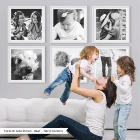 Custom Gallery Wall Square Prints - Set of 6
