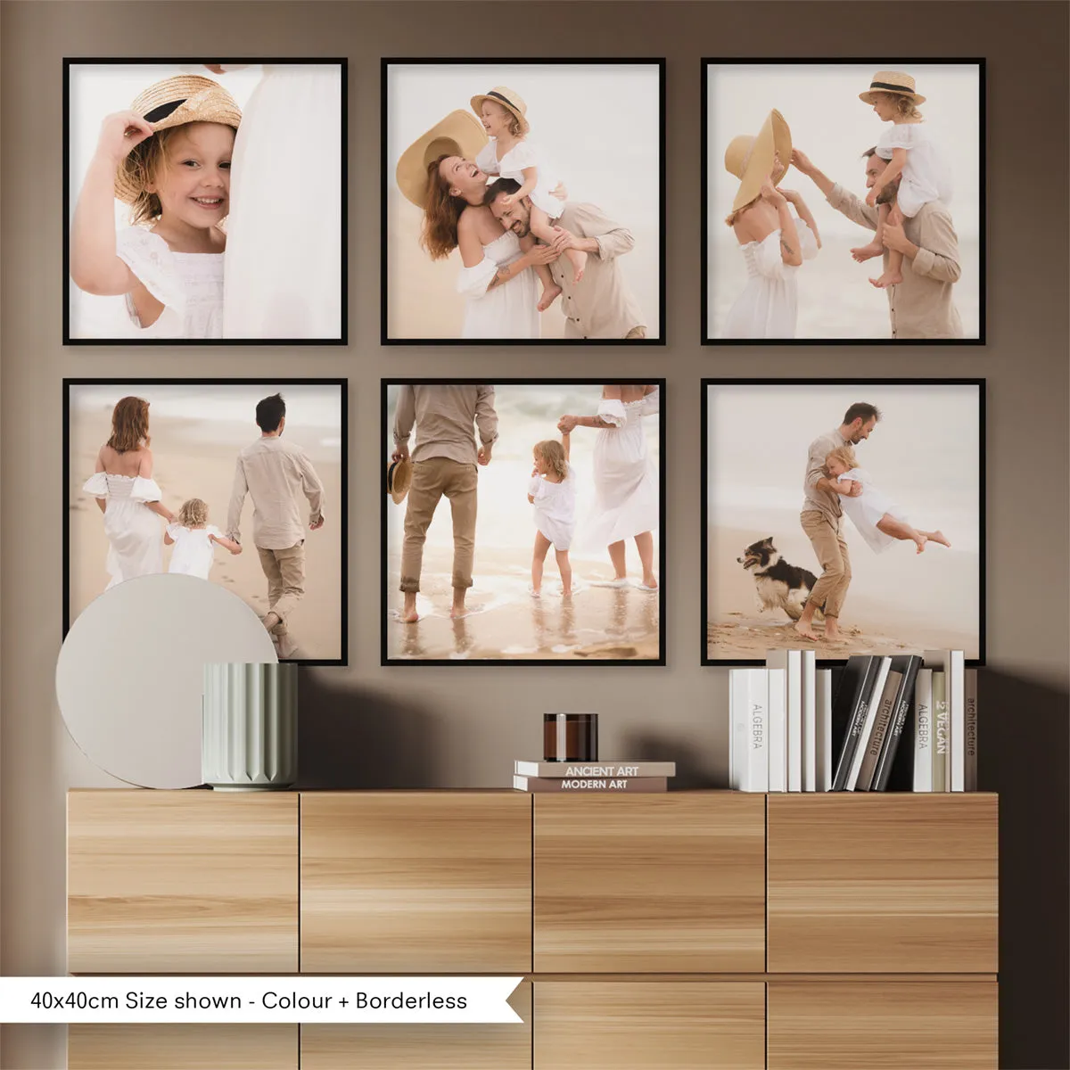 Custom Gallery Wall Square Prints - Set of 6