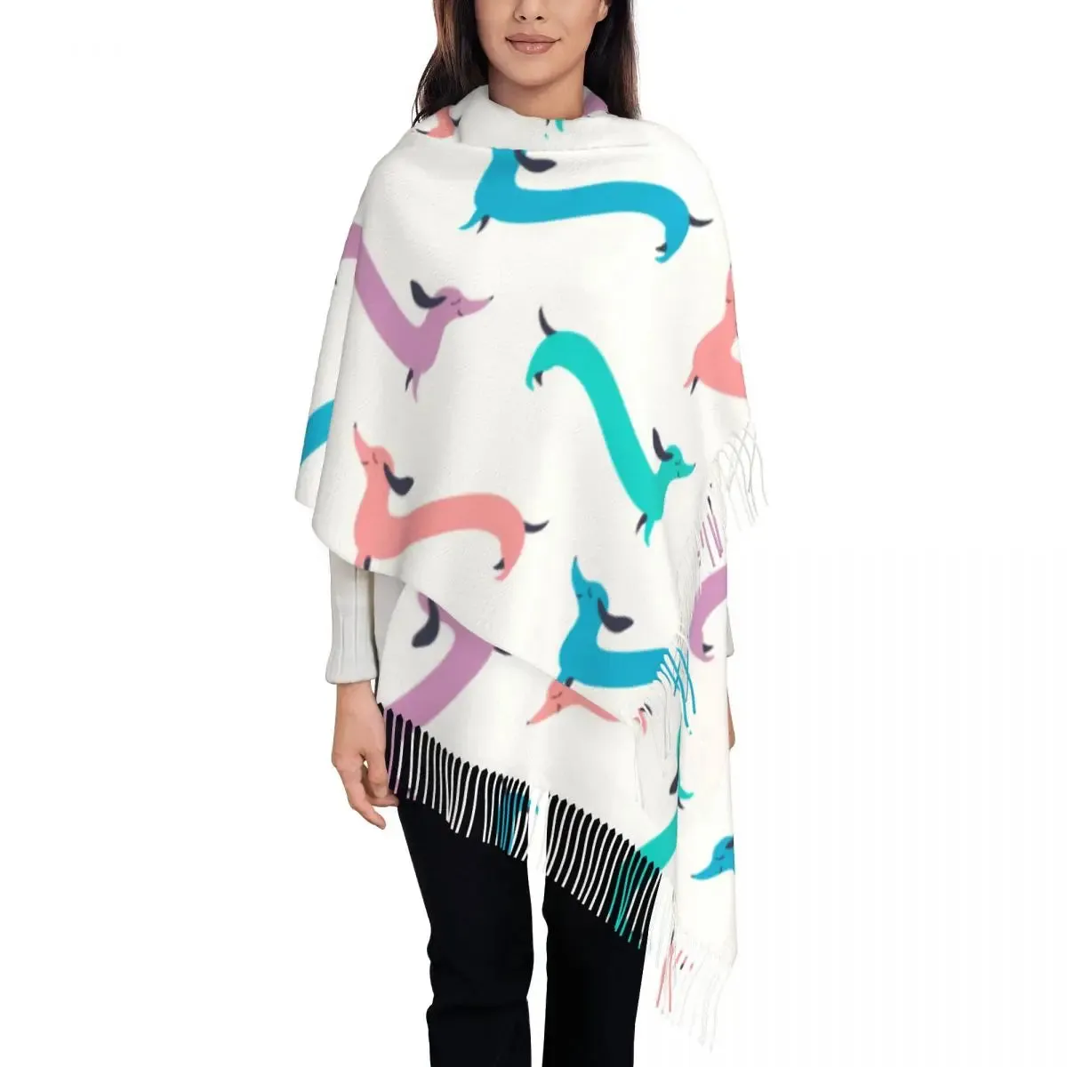 Dazzling Dachshund Scarf for Winter