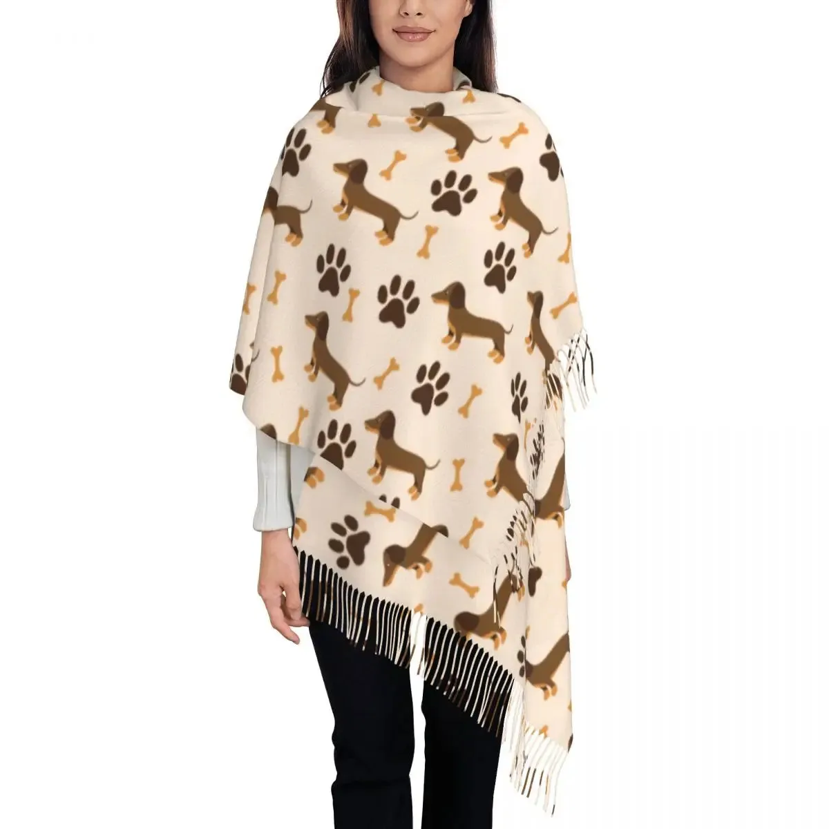 Dazzling Dachshund Scarf for Winter