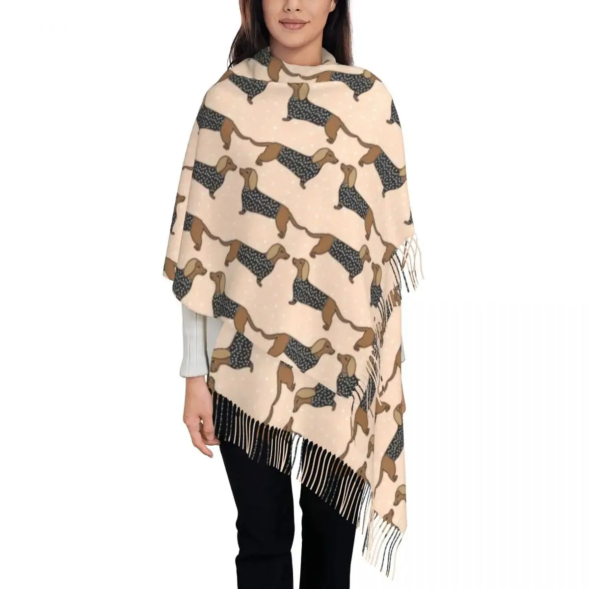 Dazzling Dachshund Scarf for Winter