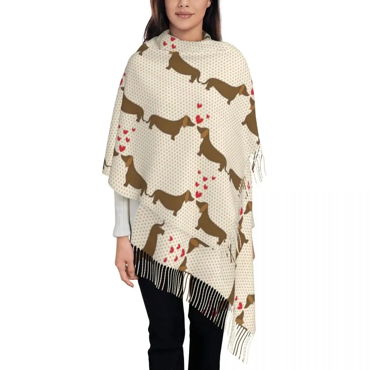 Dazzling Dachshund Scarf for Winter