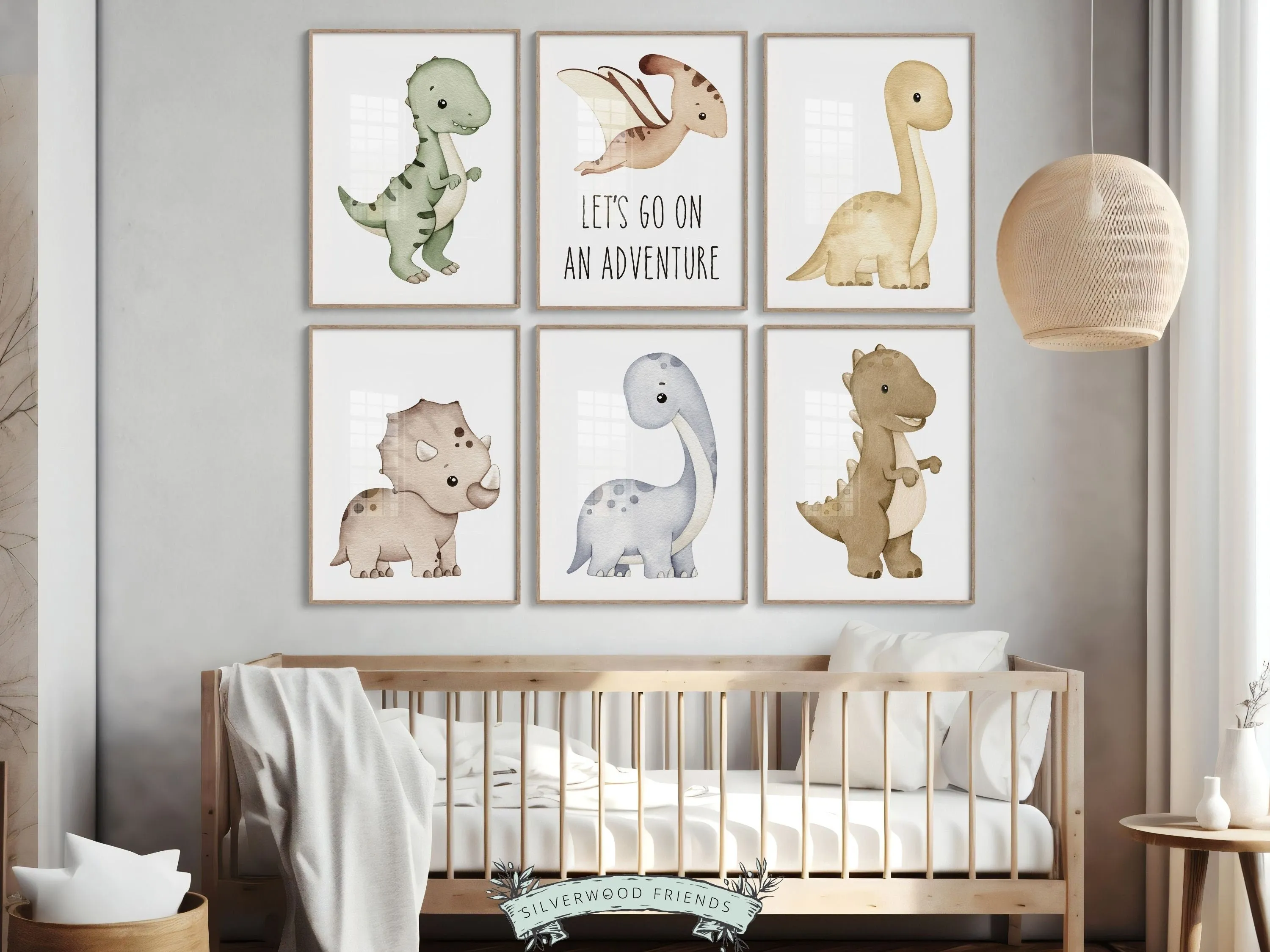 Dinosaur Prints For Boys Room