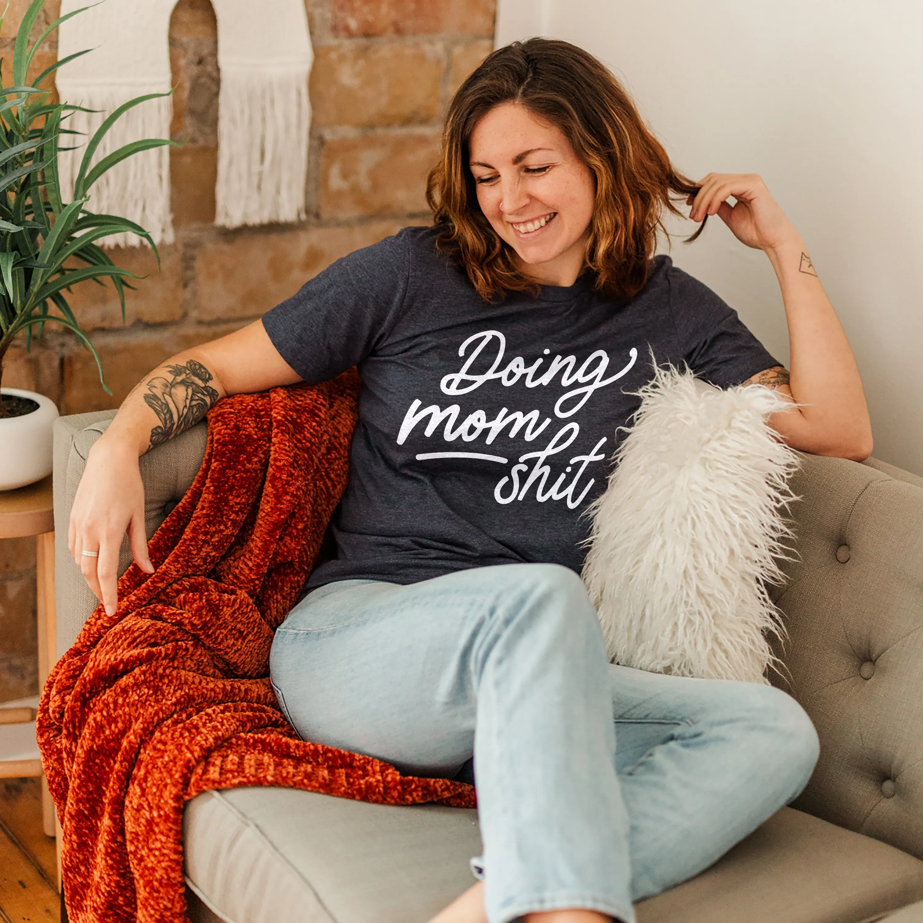 Doing Mom Shit Graphic Tee (Wholesale)