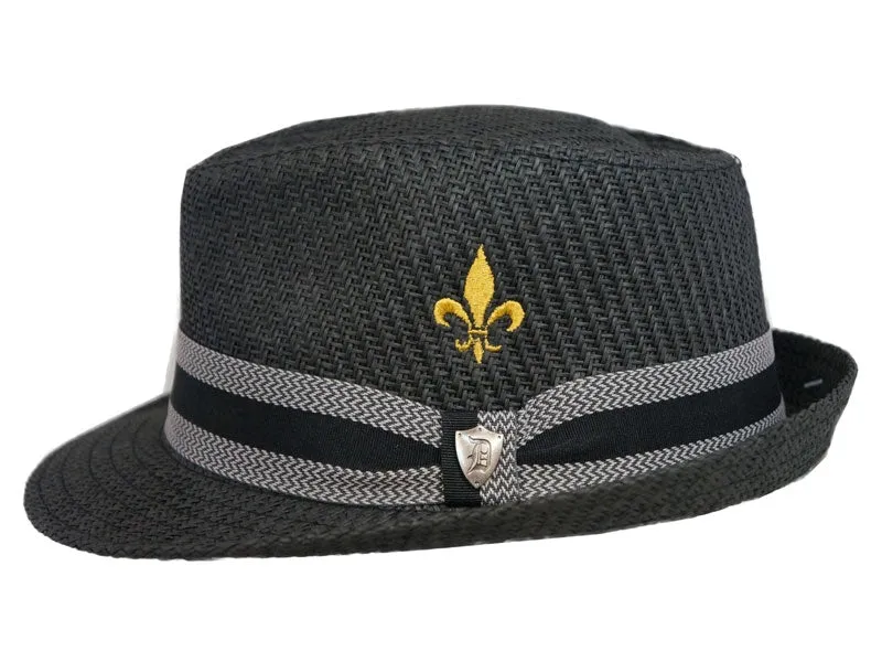 Dorfman Pacific Fleur De Lis Fedora