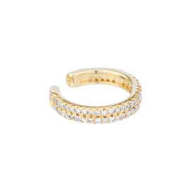 Double Wide Pavé Ear Cuff