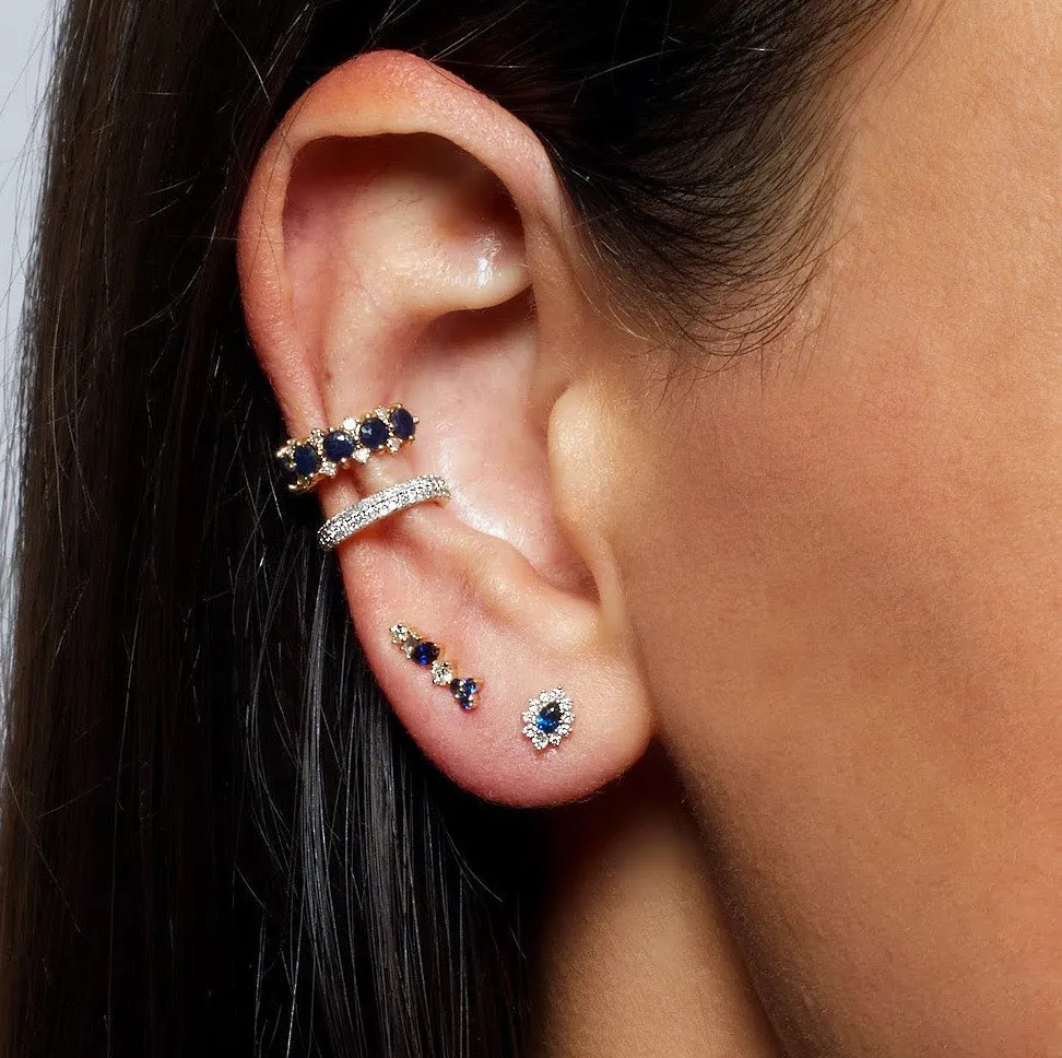 Double Wide Pavé Ear Cuff