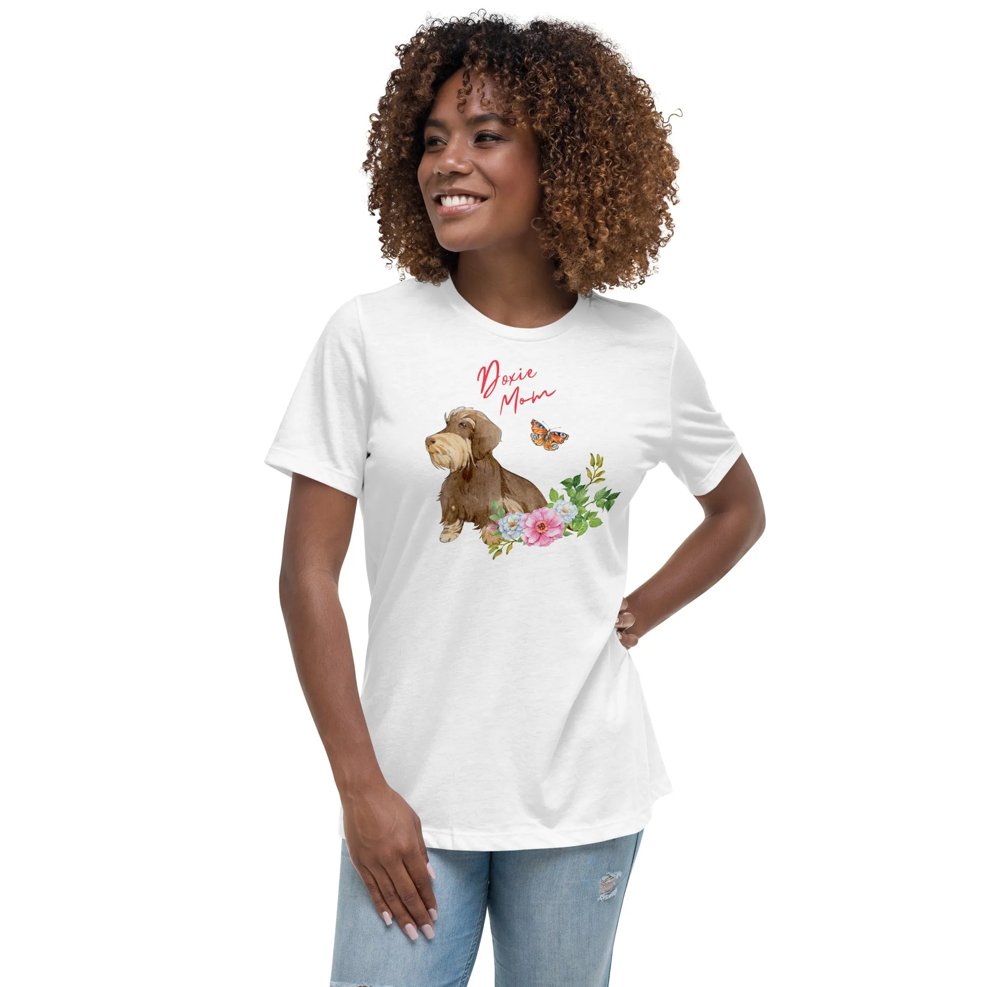 Doxie Mom Water Color (Wire Haired Dachshund)