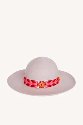 Dusty Rose Floppy Hat