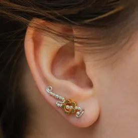 Ear Wings - 'Daisy' 925 Sterling Silver