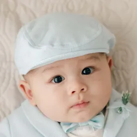 Ezra Powder Blue Newsboy Cap