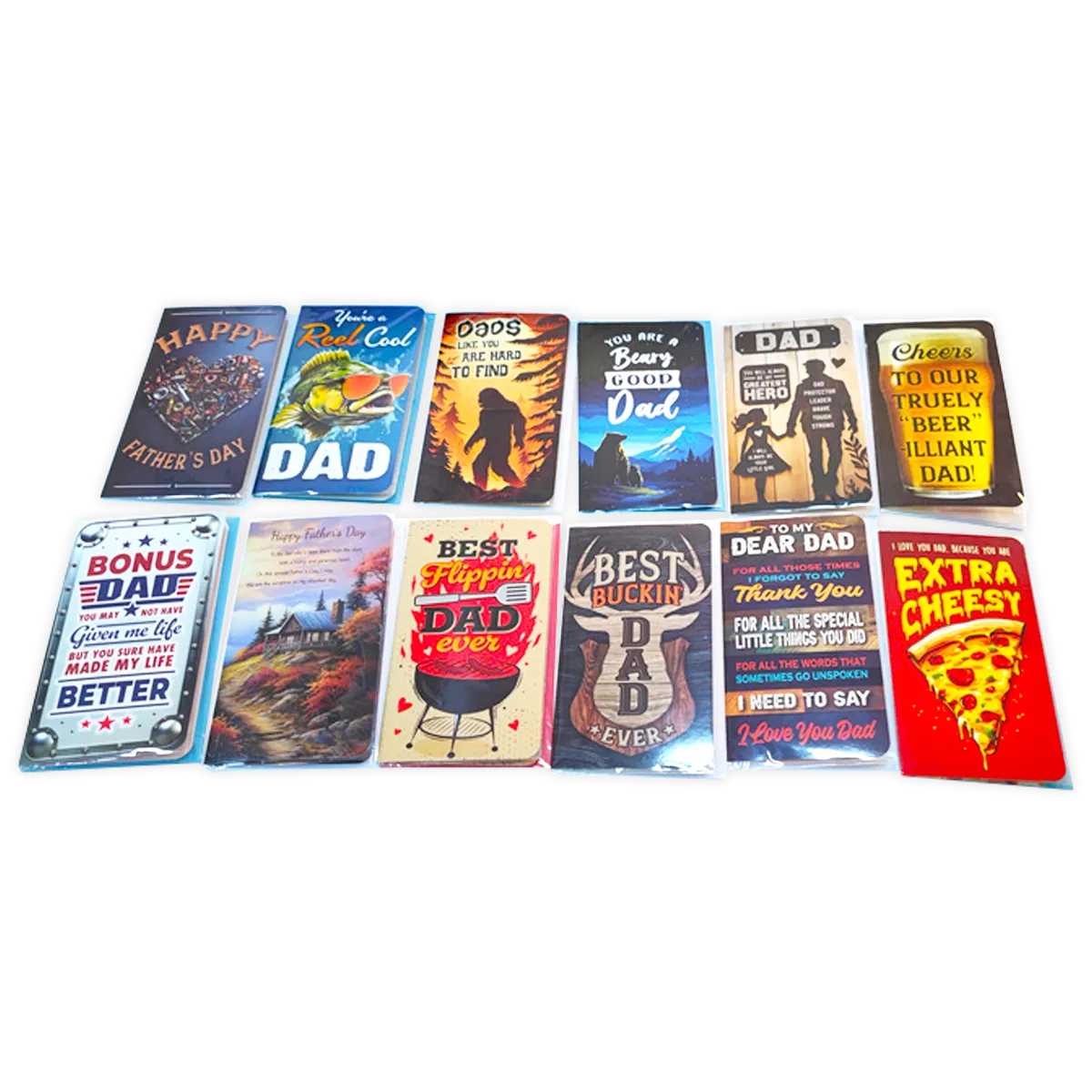 Father's Day Assortment Floor Display - 71 Pieces Per Retail Ready Display 88534
