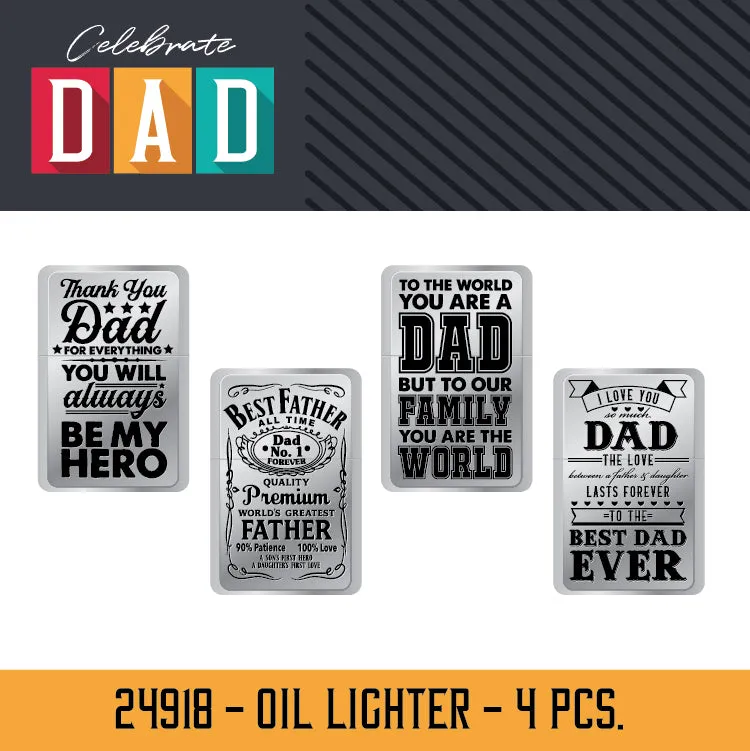 Father's Day Assortment Floor Display - 72 Pieces Per Retail Ready Display 88526