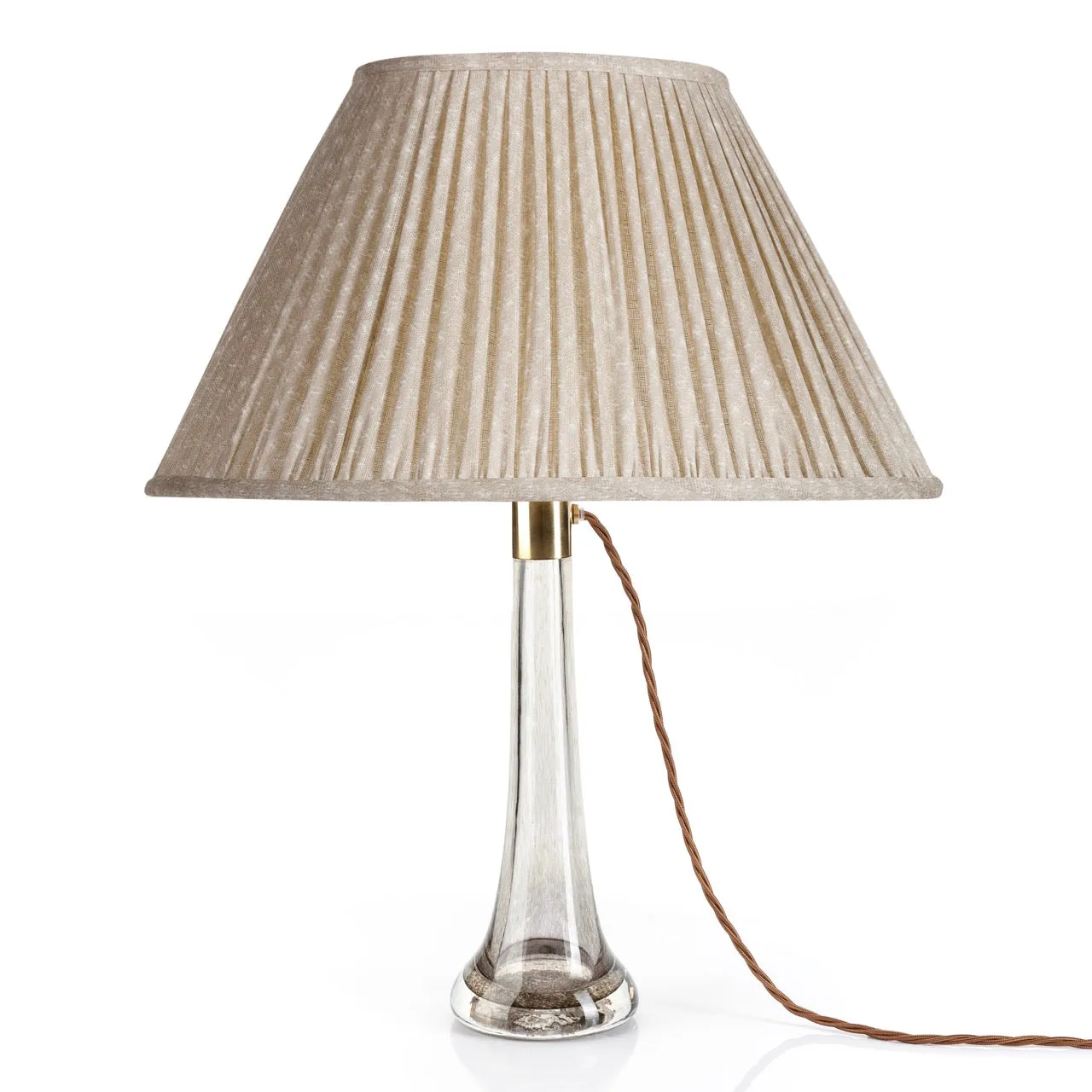 Fermoie Lampshade in Ecru Figured
