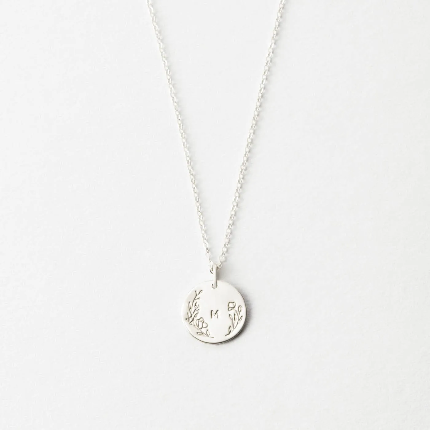 Floral Frame Necklace